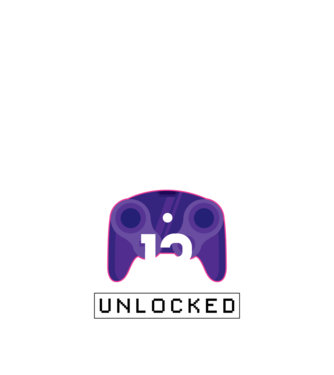 Level 12 Unlocked Gamer Birthday model negru pe tricou