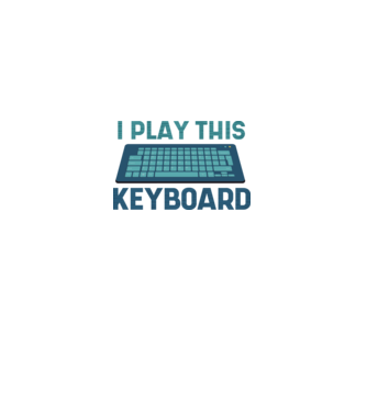 Tastatura Gamer model alb pe tricou