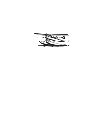 Hydroplane avion model alb pe tricou