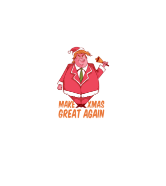 Make Xmas Great again Trump tricou amuzant Crăciun model verde pe tricou