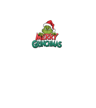 Merry Grinchmas model negru pe tricou
