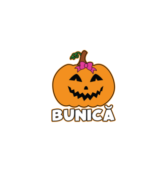 bunică model negru pe tricou