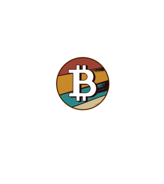 Bitcoin to the moon model negru pe tricou