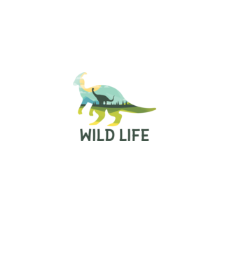 Dinosaur model negru pe tricou