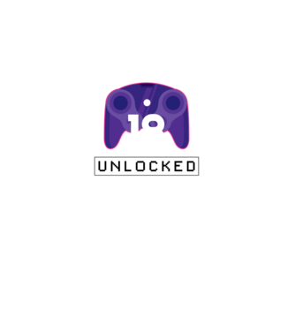 Level 18 Unlocked Gamer Birthday model negru pe tricou