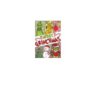 Merry Grinchmas - Grinch model negru pe tricou