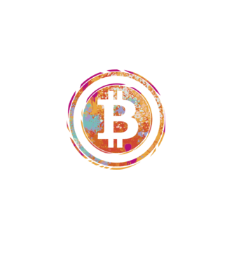 Bitcoin Watercolor model  pe tricou