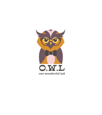 OWL - One wonderful Lad model roz deschis pe tricou