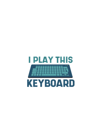 Tastatura Gamer model alb pe tricou
