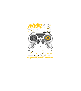Nivel 15 finalizat. 2007 nașterea unei legende model negru pe tricou