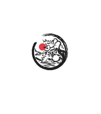 Yin-Yang Bonsai model alb pe tricou