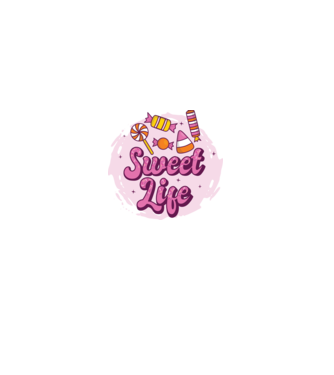Sweet Life - Viață dulce model negru pe tricou