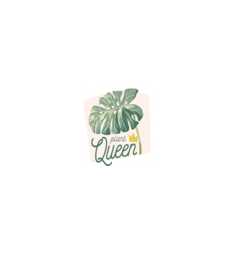 Plant Queen model alb/roșu pe tricou