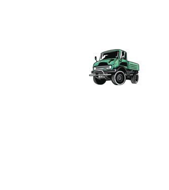 Camion model galben neon pe tricou