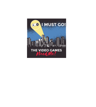 Video games need me - I must go tricou amuzant Gamer model gri pe tricou