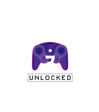 Level 7 Unlocked Gamer Birthday model negru pe tricou