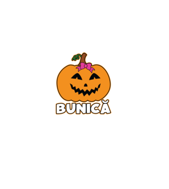 bunică model negru pe tricou
