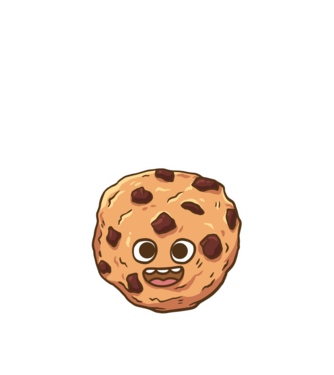 Cookie drăguț model nisipiu pe tricou