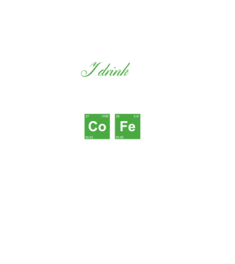 i drink insane amount of coffee model negru pe tricou