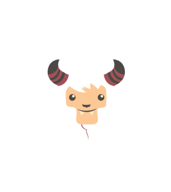 Goat Halloween model roșu pe tricou