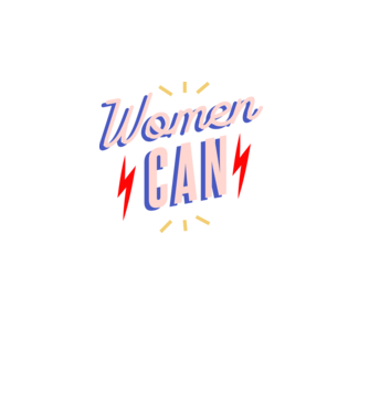 Women Can de Ziua Femeii model turcoaz pe tricou