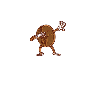 Cafea DAB model nisipiu pe tricou