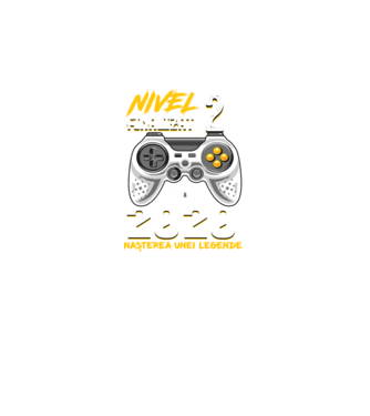 Nivel 2 finalizat. 2020 nașterea unei legende model  pe tricou