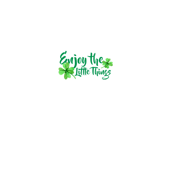 Enjoy the little things model gri pe tricou