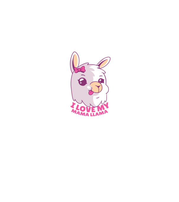 I Love My Papa Llama tricou drăguț cu lamă pentru bunica model albastru jeanși pe tricou