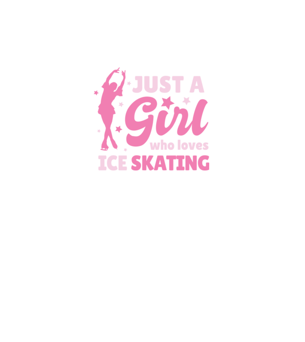 Doar o fată căreia îi place să patineze model negru pe tricou