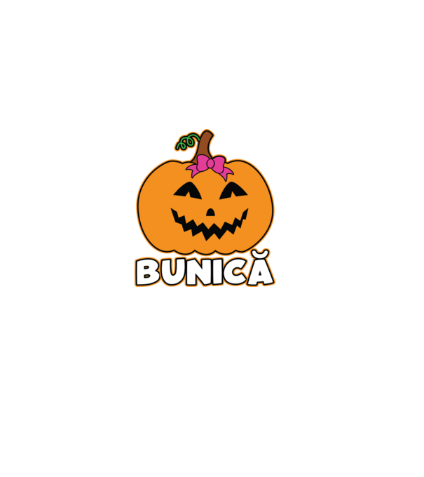 bunică model negru pe tricou