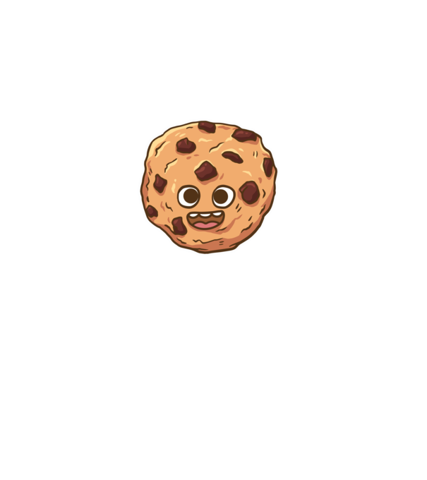 Cookie drăguț model gri pe tricou
