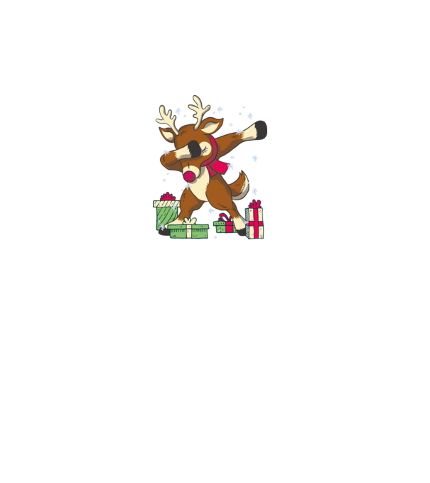 Rudolph DAB model negru pe tricou