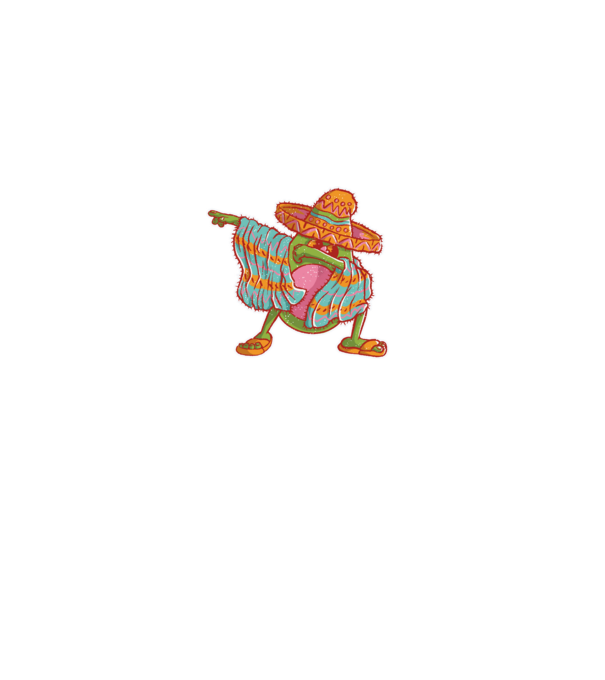 Avocado mexican DAB model gri pe tricou