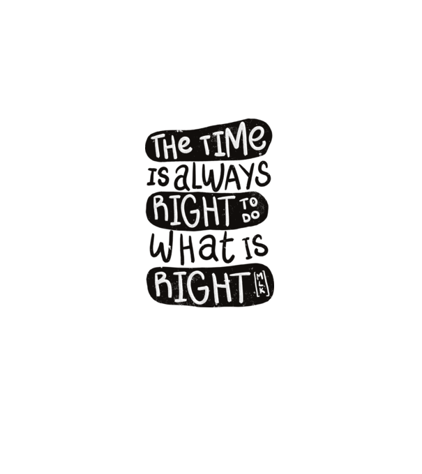 The time is always right model nisipiu pe tricou