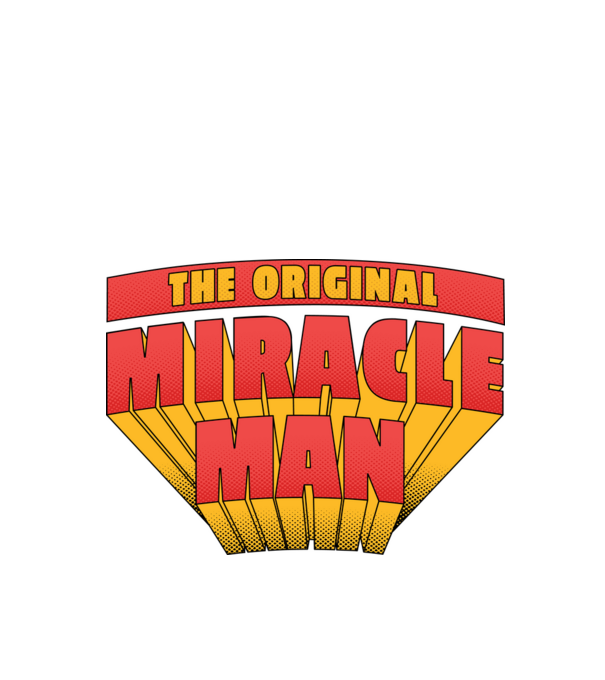 The Original Miracle Man model negru pe tricou