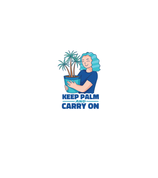 Keep Calm and Carry On model alb pe tricou