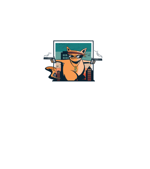 Pew Pew Pew Madafakas Pisică model negru pe tricou
