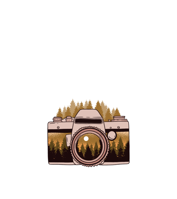 Natură Fotograf tricou fotograf model alb pe tricou
