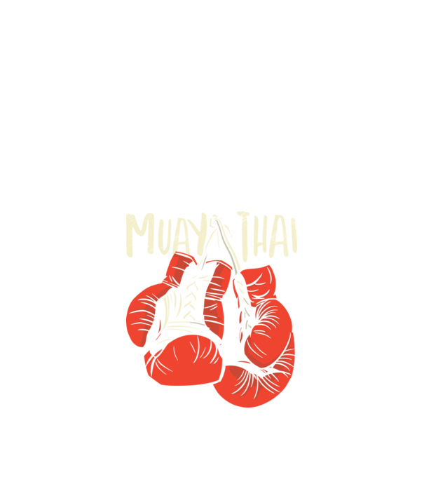 Muay Thai model negru pe tricou