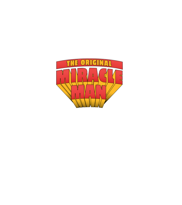 The Original Miracle Man model negru pe tricou