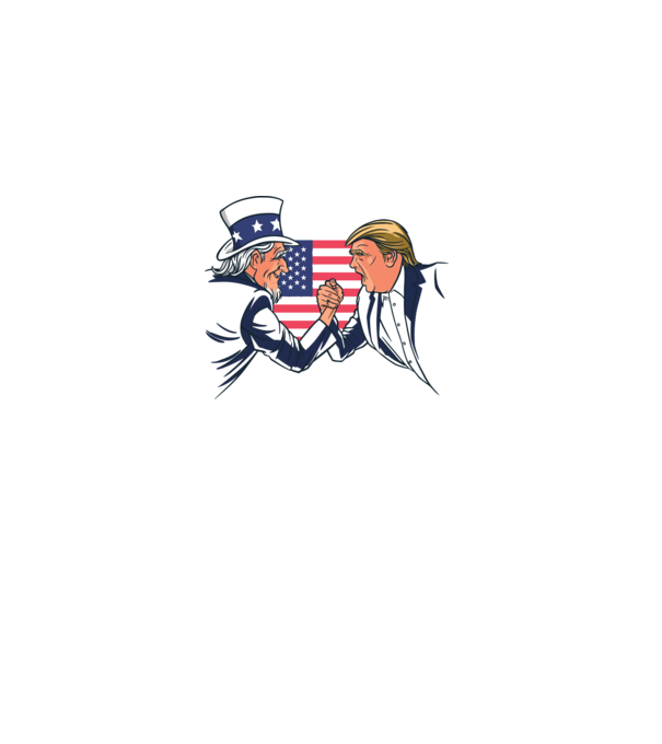 Trump Vs Unchiul Sam SUA 2020 alegeri prezidențiale model albastru deschis pe tricou