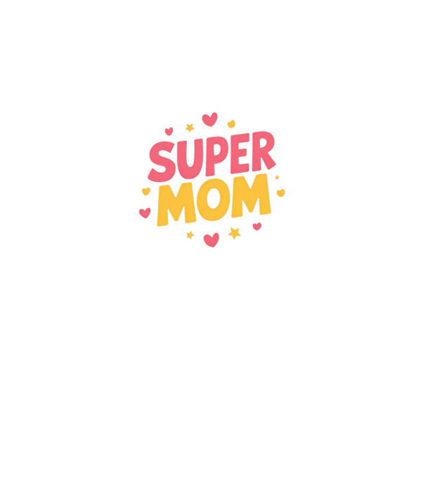 Super Mom Negru model negru pe tricou