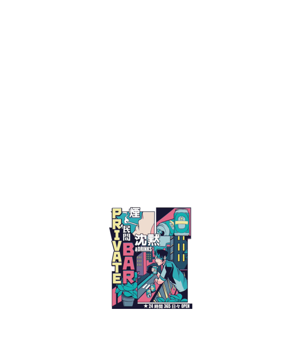 Anime Vaporwave benzi desenate model negru pe tricou