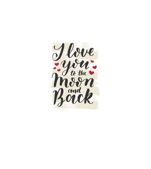 'I love you to the moon and back tricou drăguț Valentine''s Day' model gri pe tricou