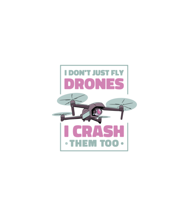 Tricou drone model alb pe tricou