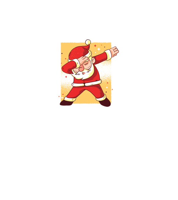 Santa DAB Moș Crăciun model gri pe tricou