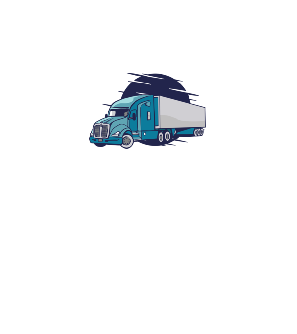 Tricou Șofer de camion model alb pe tricou