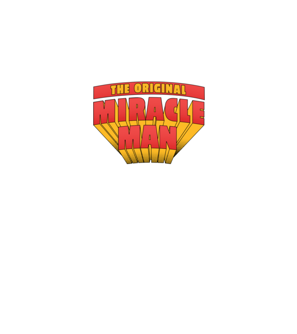 The Original Miracle Man model negru pe tricou