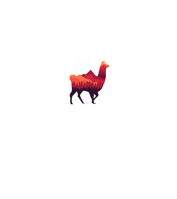 Pădure Alpaca model gri pe tricou